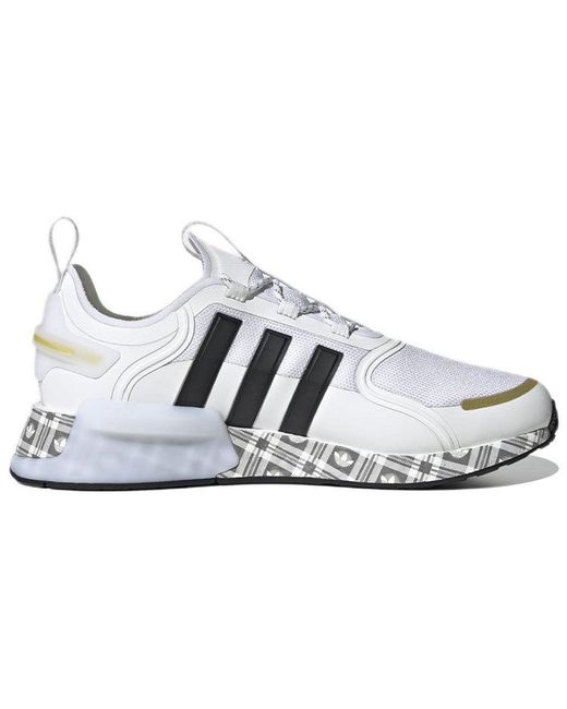 Adidas Blue Nmd_R1 V3 Plaid' for men