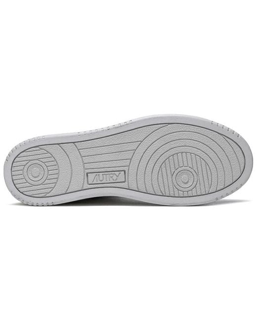 Autry White Medalist Mid Bicolor for men