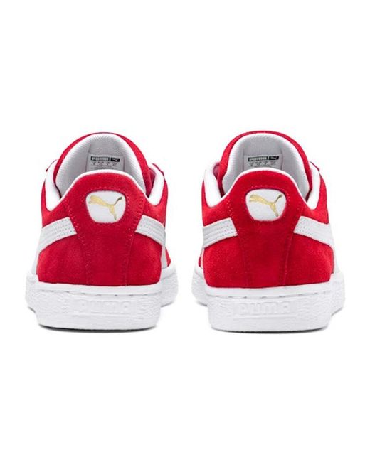 PUMA Red Suede Classic+ 'Team Regal' for men