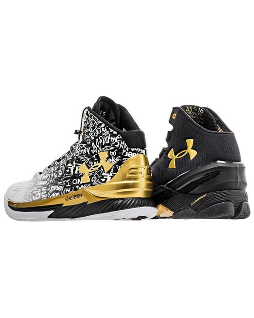 Under Armour Black Curry 2 'Back To Back Mvp' Pack for men