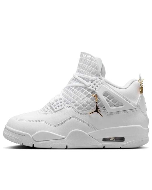 Nike White (Wmns) 4 Retro 'Net'