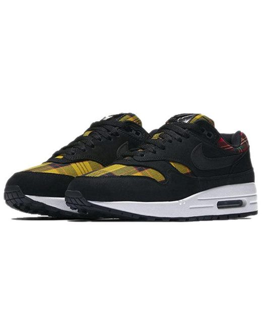 Nike Black (Wmns) Air Max 1 Se 'Tartan'