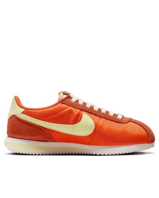 Nike Red (Wmns) Cortez Textile 'Safety'