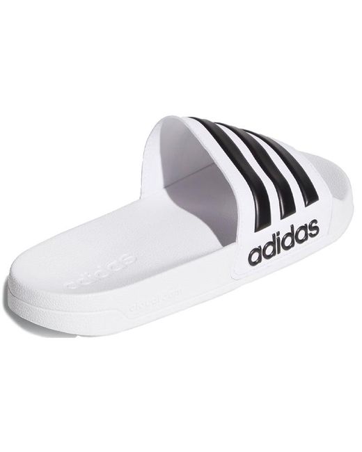 Adidas White Adilette Shower 'Footwear' for men