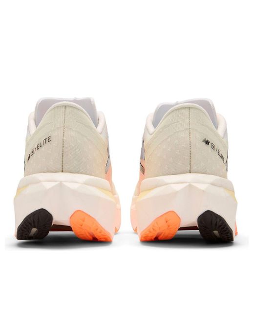 New Balance White (Wmns) Fuelcell Supercomp Elite V4 Angora Hot Mango'