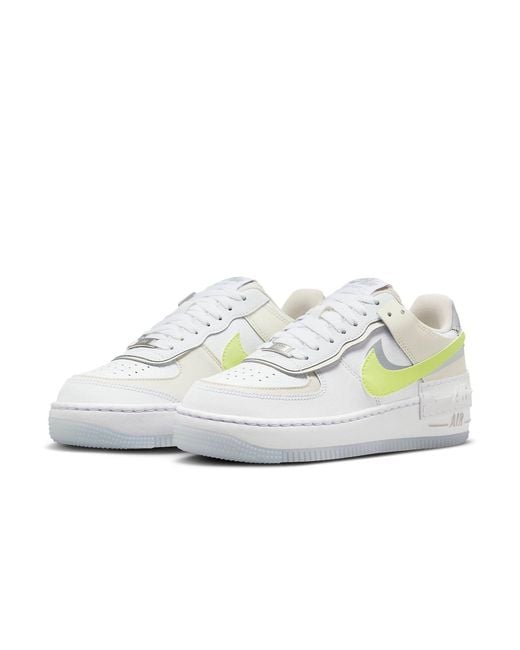 Nike White (Wmns) Air Force 1 Low Shadow