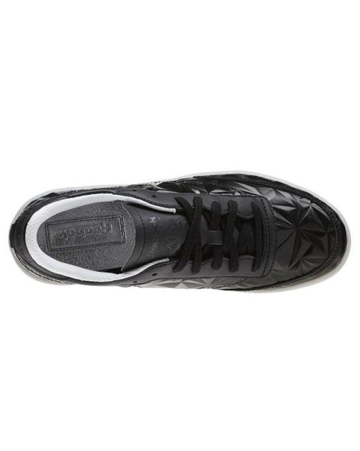 Reebok Black (Wmns) Club C 85 'Dynamic Chrome'