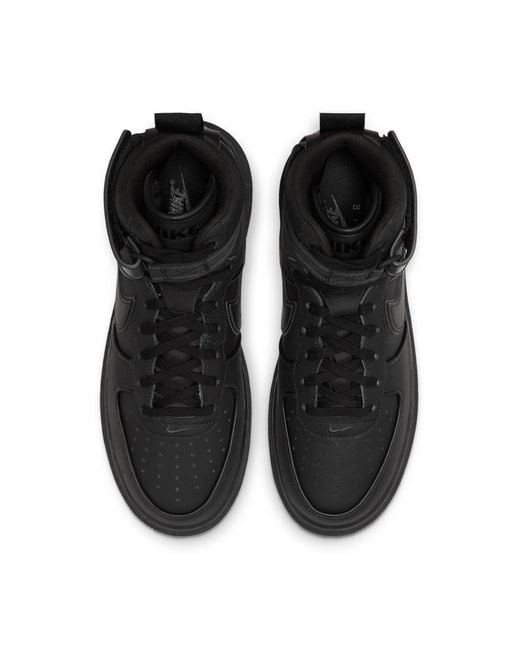 airforce 1 black boot