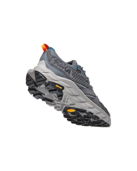 Hoka One One Gray Anacapa Low Gore Tex 'Castlerock' for men