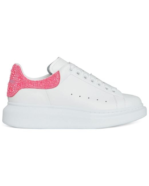 McQueen White (Wmns) Oversized Sneaker Glitter'