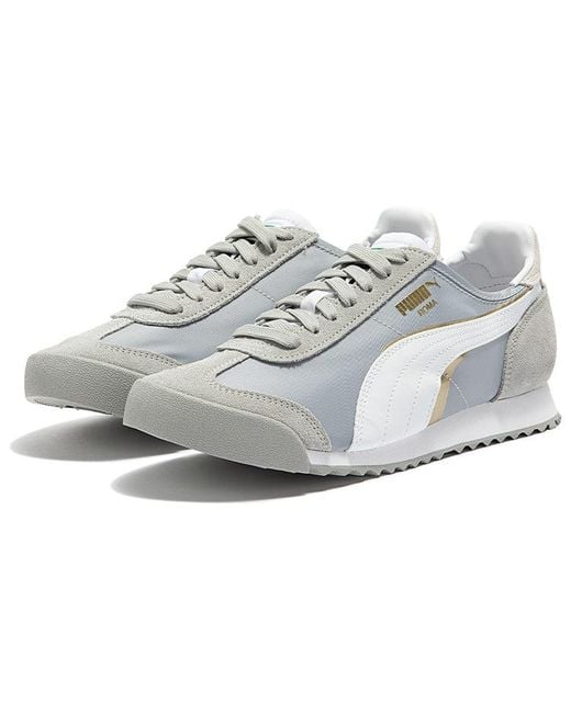 PUMA White Roma Og Nylon 'Double Fs for men