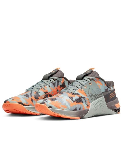 Nike Brown Metcon 8 Amp 'Smoky Camo' for men