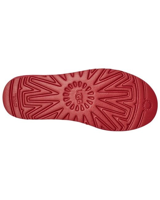 Ugg Red (Wmns) Classic Ultra Mini Boot 'Samba'