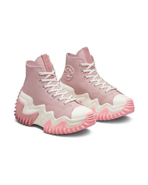Converse Pink Run Star Motion Platform High 'Stone Mauve' for men