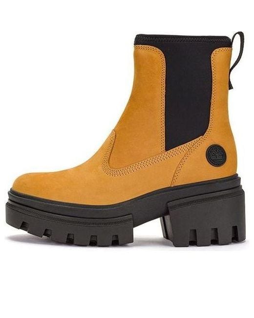 Timberland Black (Wmns) Everleigh Chelsea Boot
