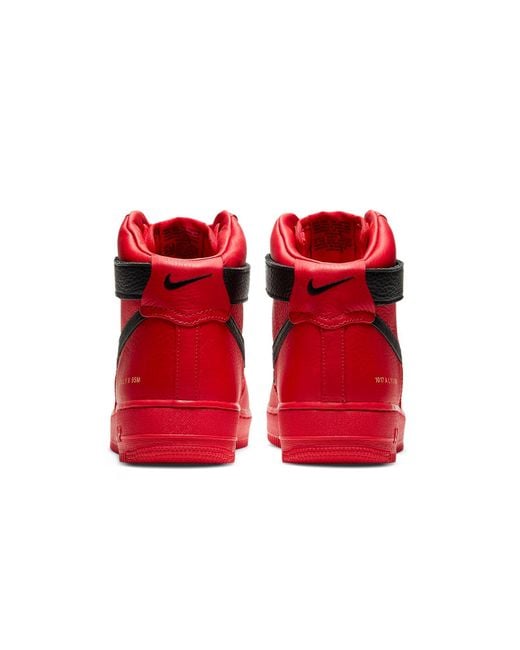 Nike Red X 1017 Alyx 9Sm Air Force 1 High 'University'