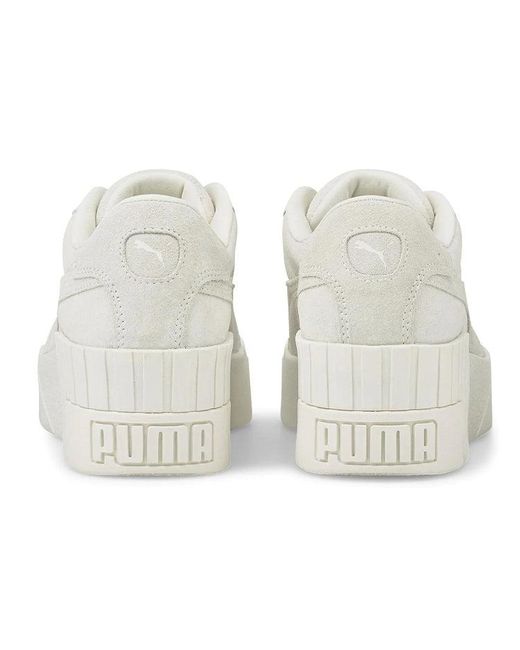 PUMA White (Wmns) Cali Wedge Tonal