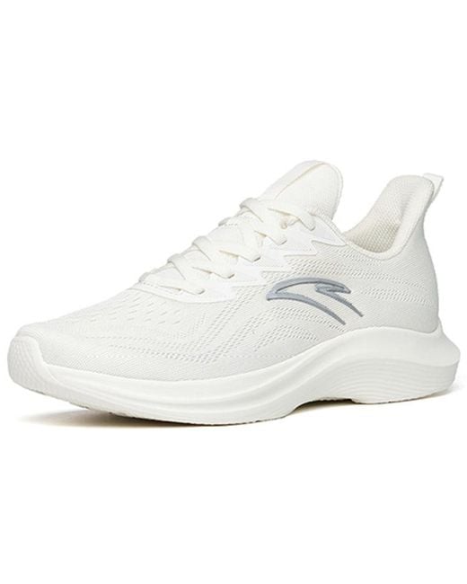 Anta White (Wmns) Running Series Sneakers 'Ivory'