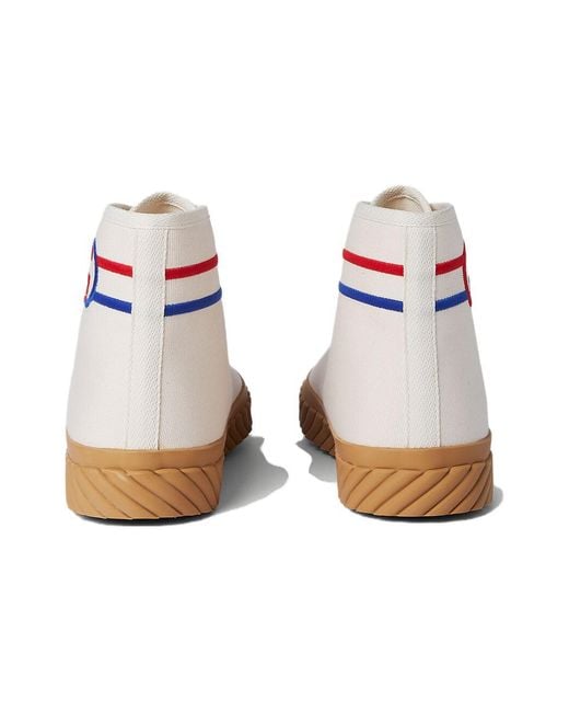 Gucci White Interlock G High-Top Sneakers for men