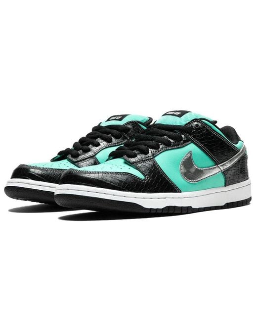 Nike Green X Diamond Supply Co. Sb Dunk Low Pro 'Tiffany' for men