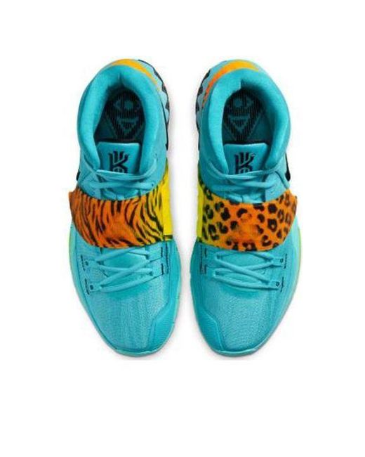 Nike Blue Kyrie 6 Ep 'Animal Print for men