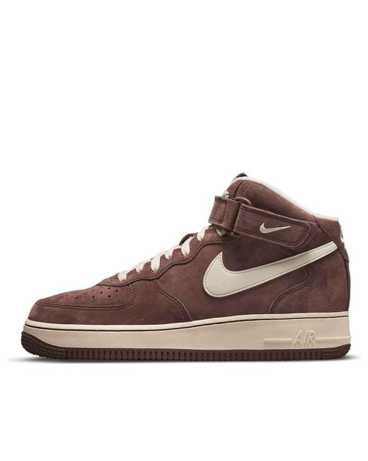 Nike Brown Air Force 1 Mid 'Chocolate'