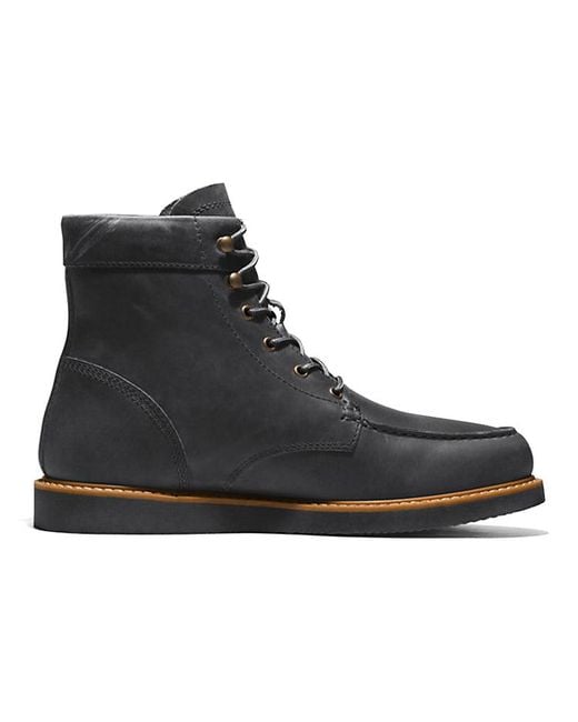 Timberland Black Newmarket Ii 6 Inch Boots Full Grain' for men