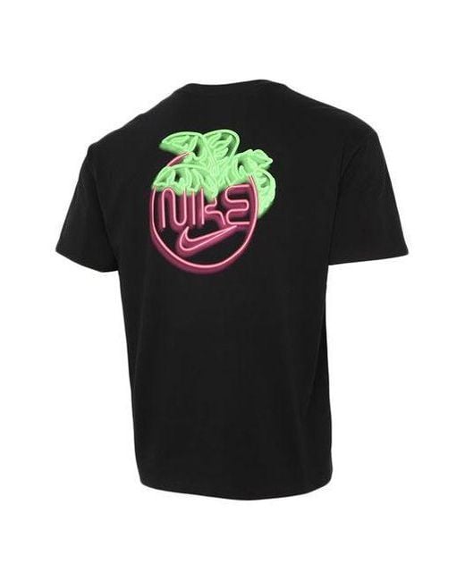 Nike Black As Nk Mi Cty Elv Ss 90 Tee for men