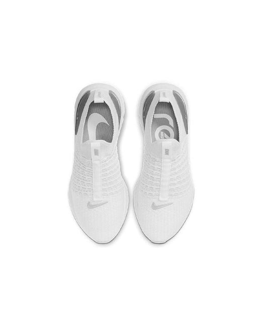 Nike White Phantom Run 2 Road Running Shoes
