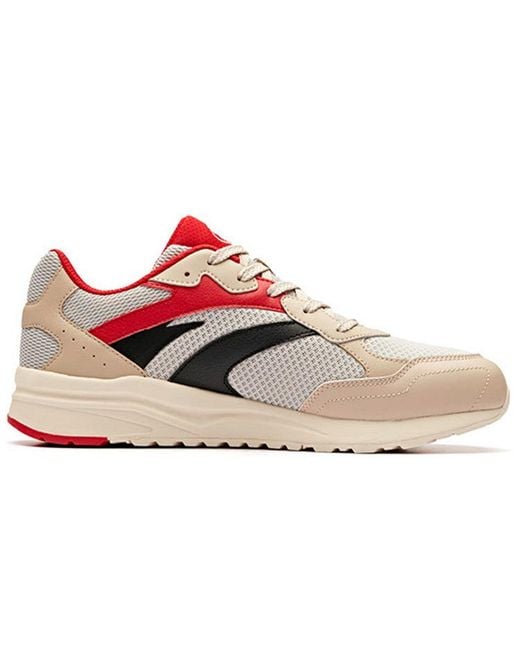 Anta Pink Running Series Sneakers for men