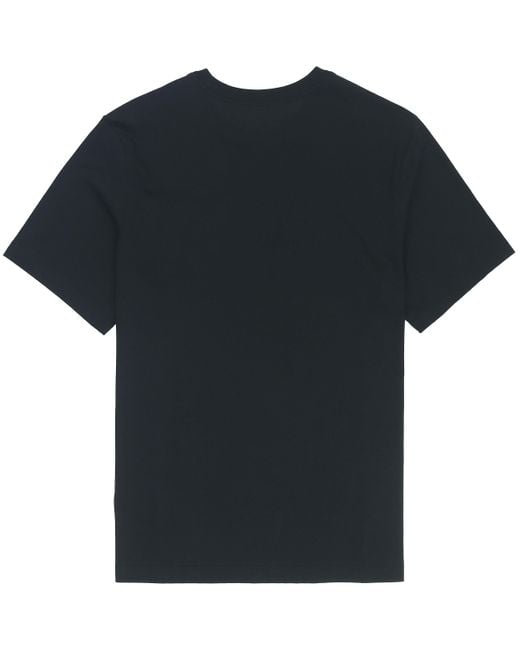 Nike Black Alphabet Logo Printing Round Neck Casual Short Sleeve for men