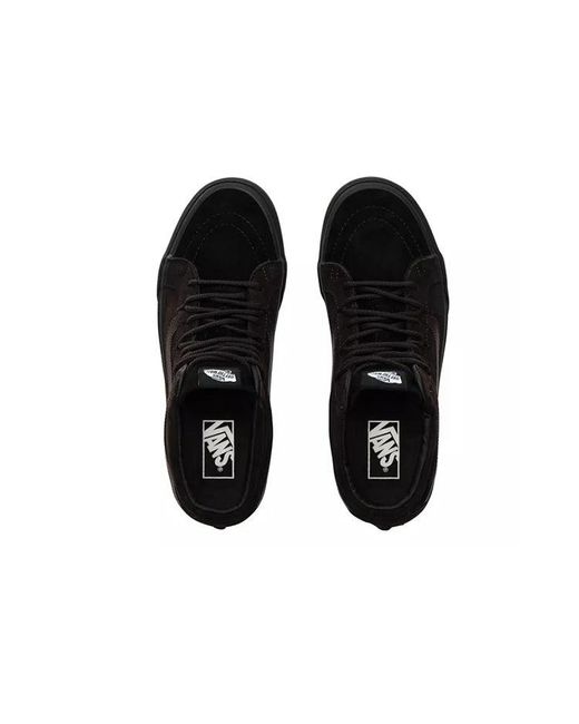 Vans Black Sk8-Mid Reissue Ghillie Mte for men