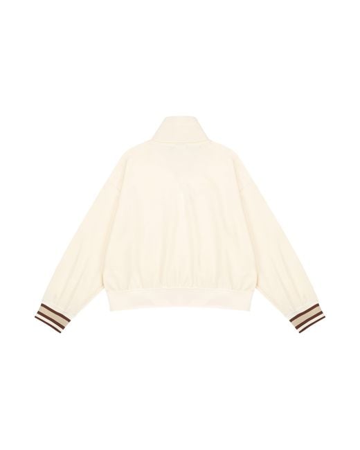 New Balance Natural (Wmns) Half Zip Sweatshirt 'Cream'