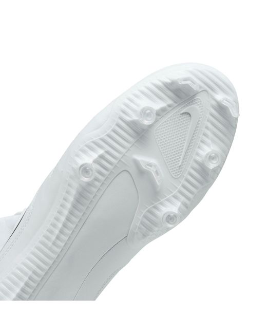 Nike White Huarache 9 Varsity Lax Lacrosse Cleats for men