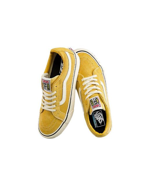 Vans Yellow Sk8-Low Reissue Sf 'Honey' for men
