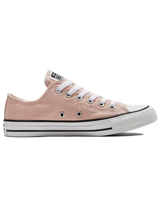 Converse Pink Chuck Taylor All Star Canvas Shoes Lo Clay' for men