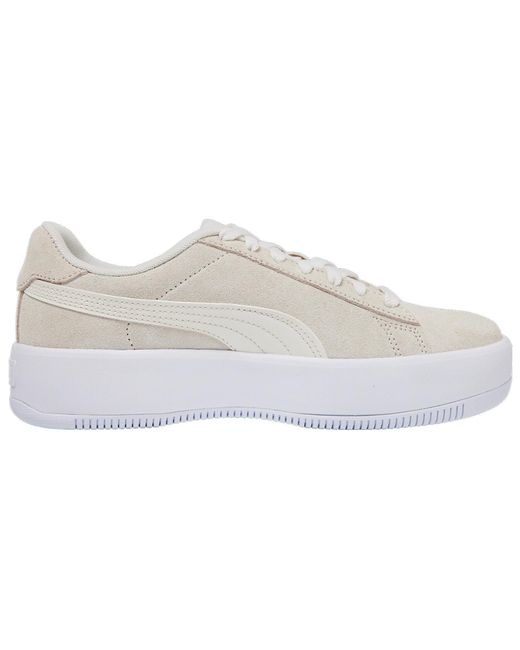 PUMA White (Wmns) Lily Platform Sd 'Marshmallow'