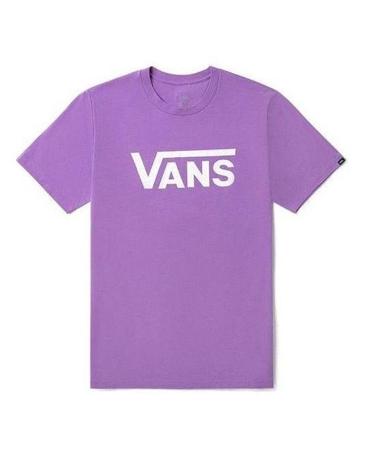 Vans Purple Essentials Logo T-shirt for men