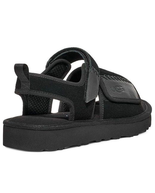 Ugg Black Goldencoast Strap Sandal for men