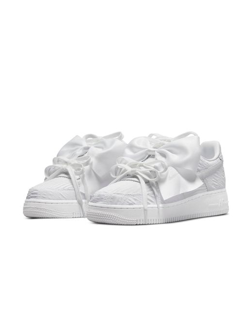 Nike White (Wmns) Air Force 1 '07 Lx Bow'