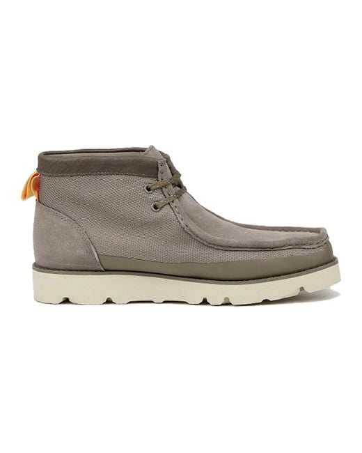 Clarks Gray Wallabee 2.0 Gtx Combination' for men