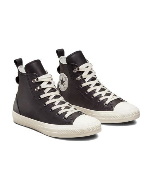 Converse Black (Wmns) Chuck Taylor All Star Hike High Egret'