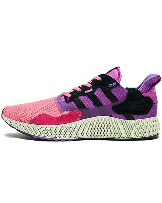 adidas Originals Adidas Sneakersnstuff X Zx 4000 4d 'sunset' in Purple for  Men | Lyst