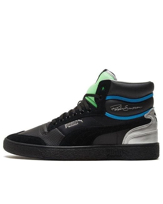 PUMA Black Ralph Sampson Mid 'Royal for men