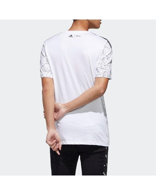 Adidas White M Dsny Aop T Training Sports for men