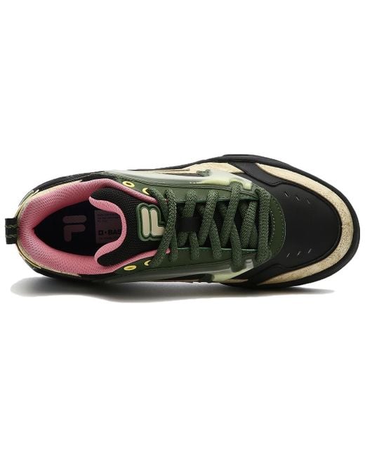 Fila Black (Wmns) Desperado Low Top Skate Shoes