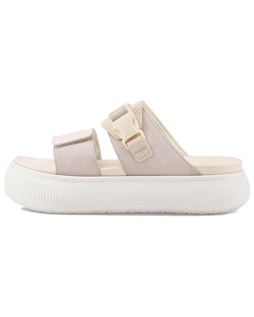 PUMA White (Wmns) Suede Mayu Sandal 'Nimbus Cloud Pristine'