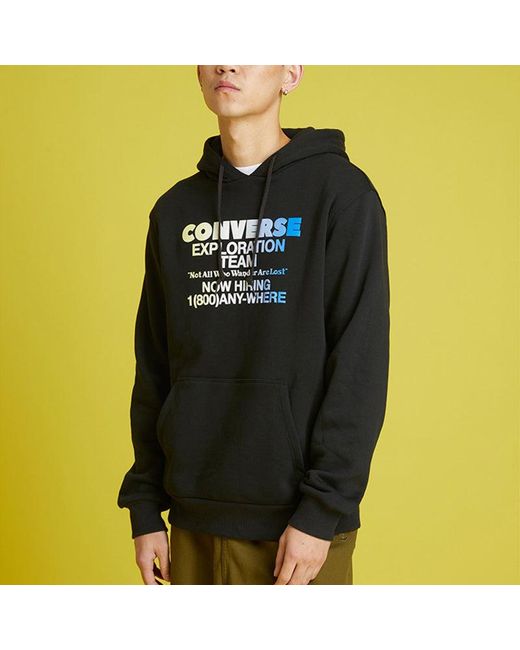Converse Blue Exploration Team Pullover Hoodie for men