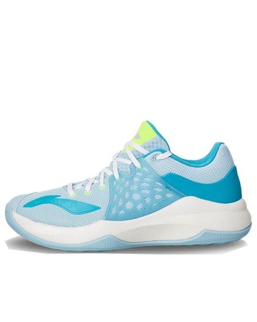 Li-ning Blue Td Low Basketball Shoe for men