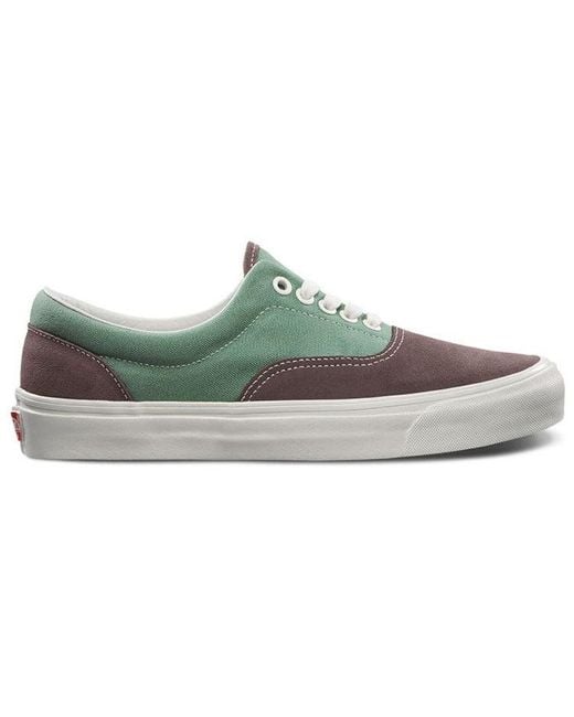 Vans Green Era Lx Suede Canvas 'Deep Taupe Dark Ivy' for men